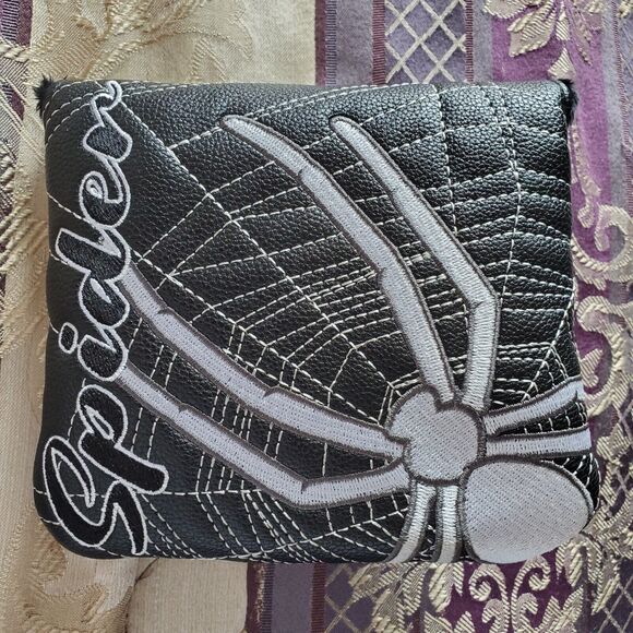 Spidertour "Fancy" Black SpiderWeb Design For Taylormade Hook And Ladder Closure - Picture 5 of 5
